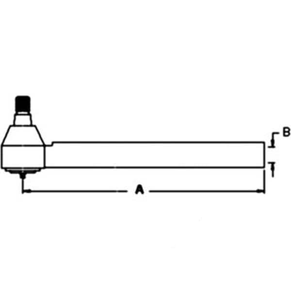 Aftermarket Tie Rod w Tube Fits Massey Ferguson 3645 3655 8120 8140 8210 8220 3764286M1 - main